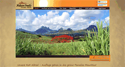 Desktop Screenshot of naturetrails-mauritius.com